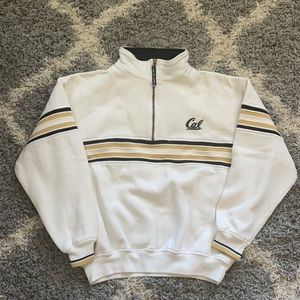 Vintage CAL POLY half zip sweatshirt size …